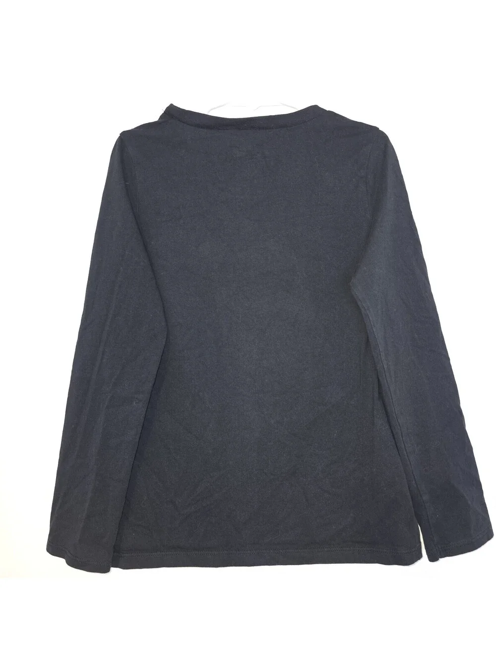 OshKosh B'gosh Girls Halloween Long Sleeve Sz 10 T-Shirt Witchy Cat Spellbook